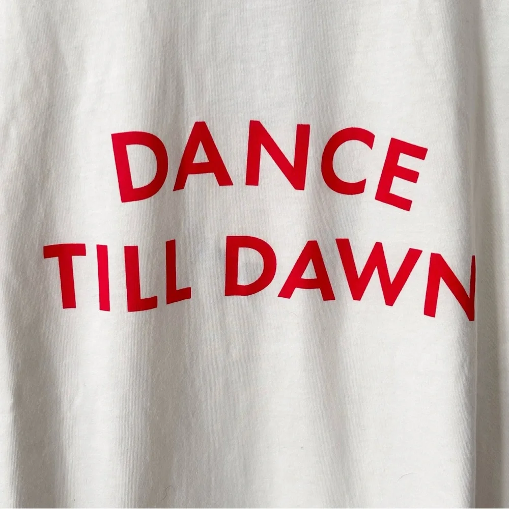 ☀️KATE SPADE x TARGET Dance Till Dawn Graphic T-Shirt Sz XL NWT - Picture 4 of 9
